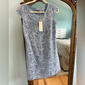 NWT - Prewashed Linen Dress from Italy